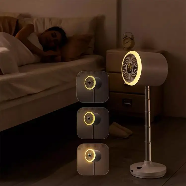 IMYCOO New Arrivals Large Battery Rechargeable Floor Standing Fan With Remote Control Portable Outdoor Electric USB Cooling Fan