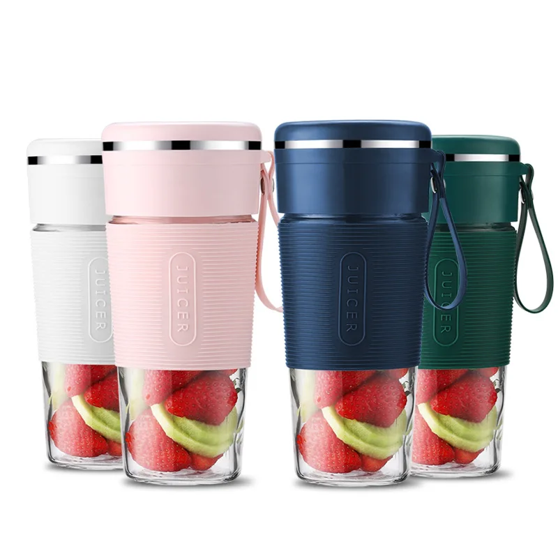 Manufacture Fruit Juice Extractor electric juicer cup Smoothie Vitamer Mixer Maker rechargeable promotion  portable blender