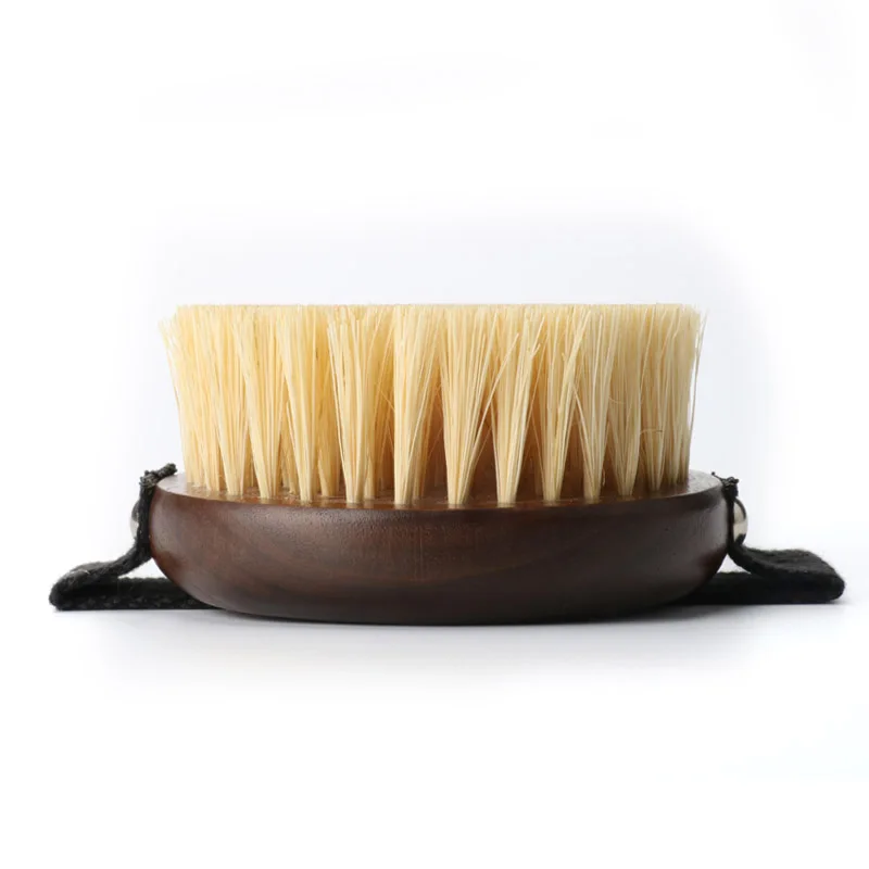 Luxurious Walnut Wood Natural Sisal Bristles Body Brush