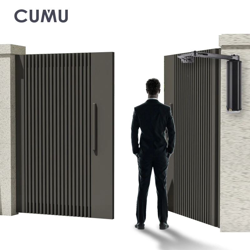 2023 New Type CMD-Q400 Swing Gate Door Operator Waterproof Electrical Automation with Modern Design Articulating Arm Motor Style