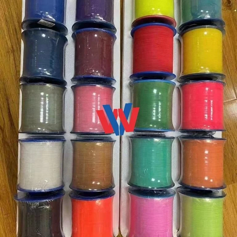 VERY WELL FACTORY CUSTOM 0.2mm double side high light Reflective Knitting Yarn/ Reflective Weaving