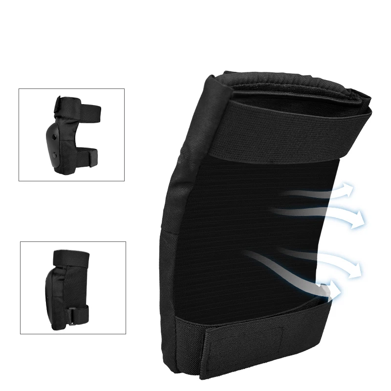 High Quality 6pcs/set Cycling Skating Protective Gear Elbow Skateboard Professional Support Knee Pads For Skate Pad