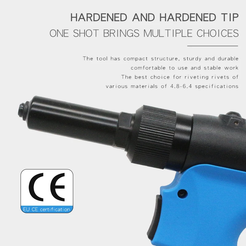 RL-4000h pneumatic air riveter Blind rivet gun4.0 4.8 6.4mm pneumatic rivnut gun air rivet tool hammers Pneumatic
