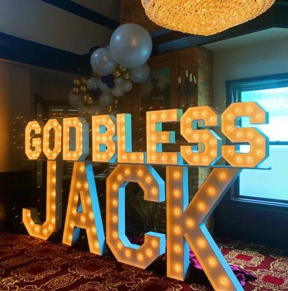 Led Letter Decoration Light 4ft marquee letters Led Alphabet Marquee Light Up Letters Number Lights