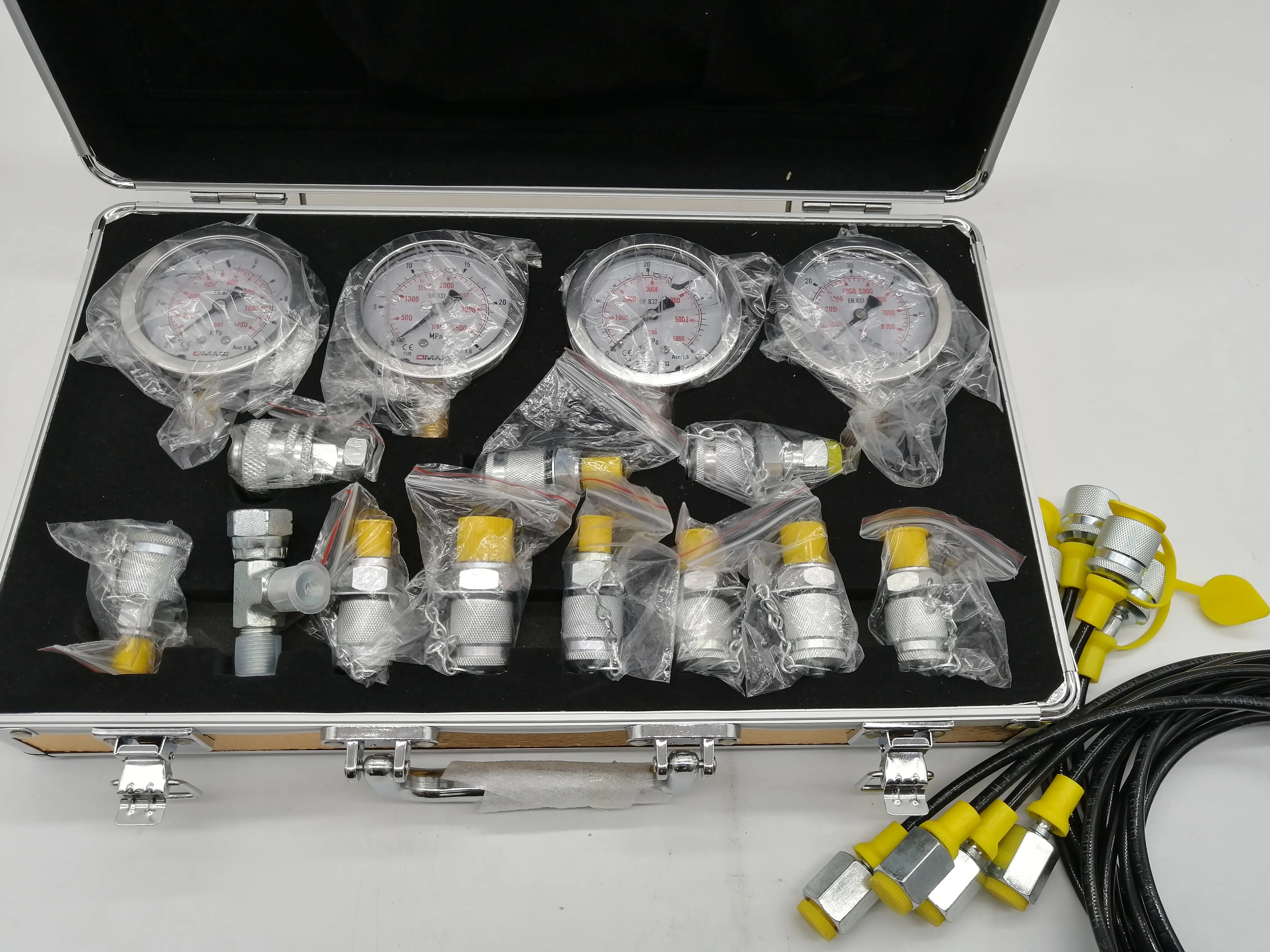 Hot Sell Hydraulic Gauge 0-25 MPa Pressure Test Table 0-3500 PSI
