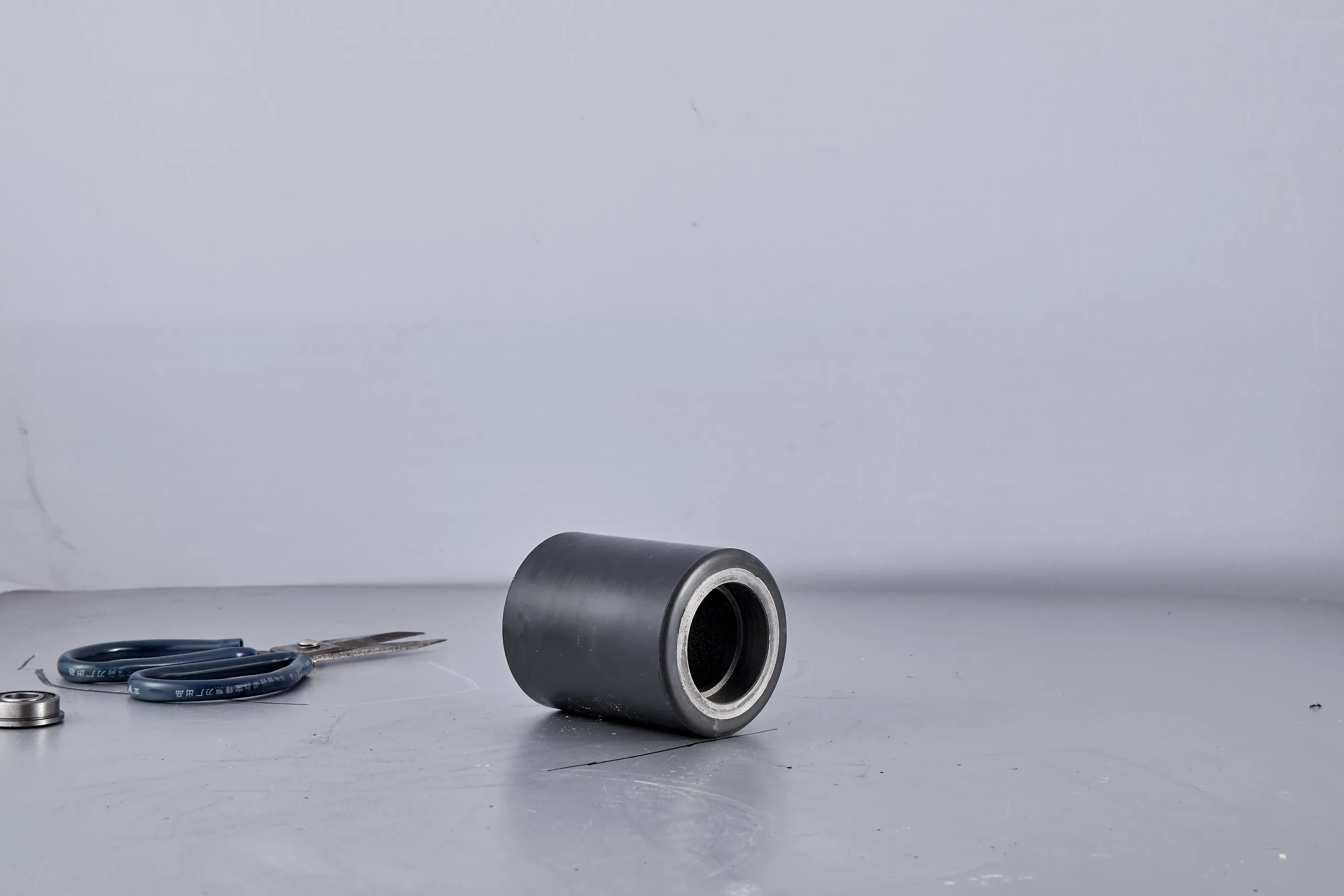 74*93mm Manufacturer Parts Poline Polyurethane Cast Iron Trolley Forklift Wheels Caster