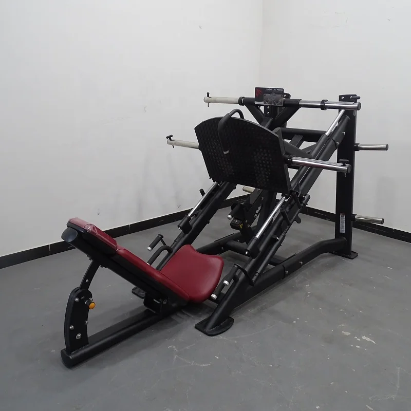 China Commercial Gym Fitness Equipment Weight Leg Press Machine Press Leg Hack Squat Machine