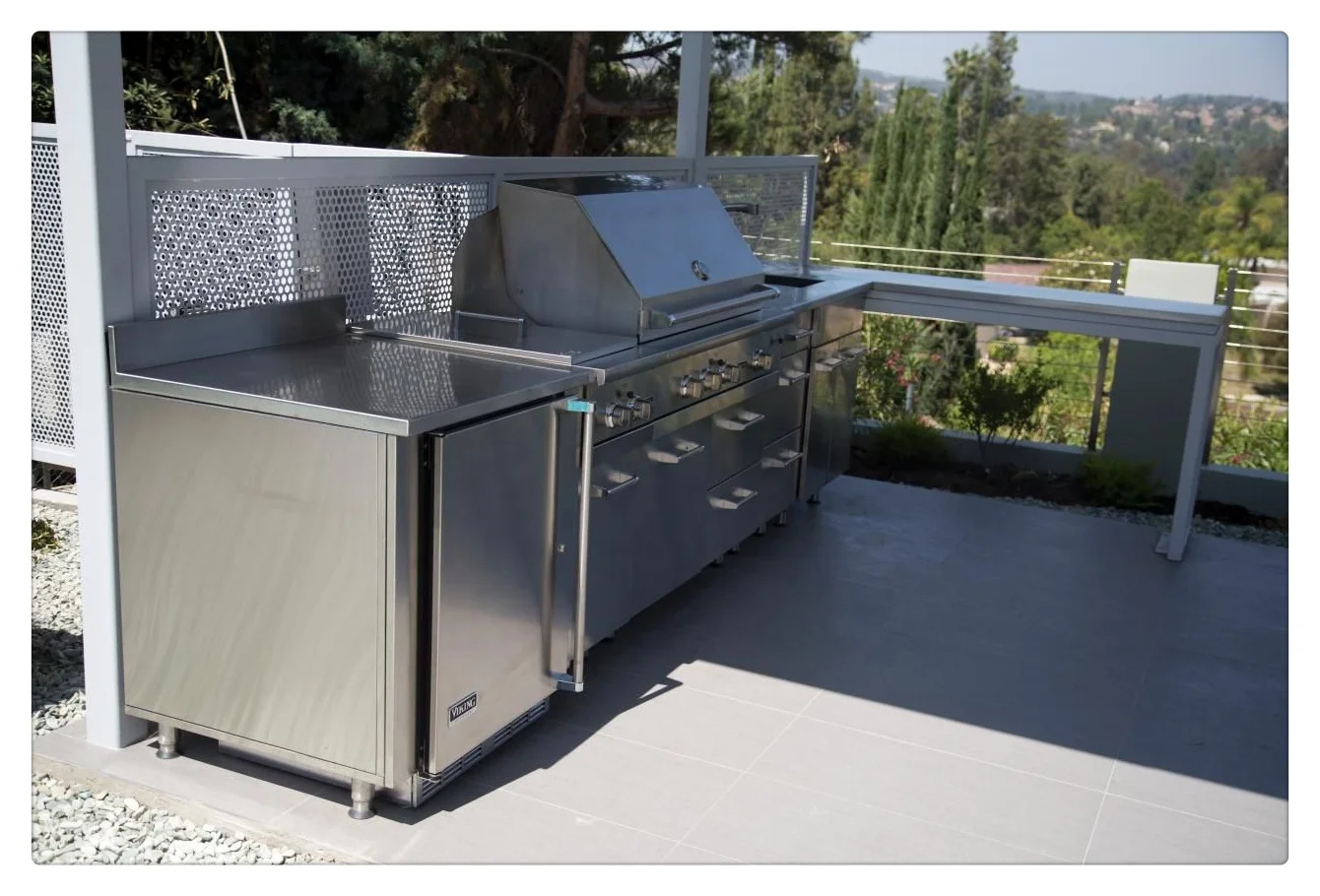 2021 Australian Outdoor Kitchen Cabinets Gas Grill Customized Outdoor Kitchen 304 Stainless Steel Outdoor Kitchen Cabinets