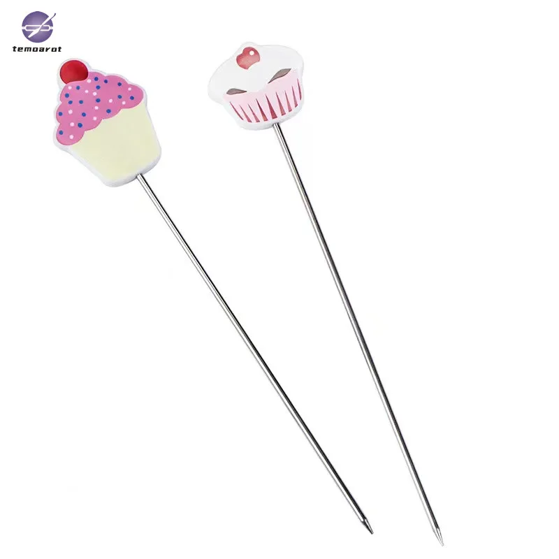 Печенья из нержавеющей стали сахарной иглы для выпекания пирогов тестер выпечки печенья инструменты средство украшения торта кухонные принадлежности