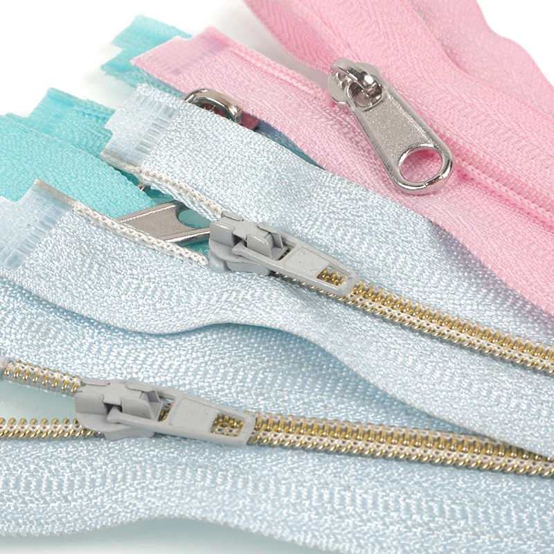 Eco-Friendly Cremallera Nylon Zips Tape Custom Nylon Open End Zipper For Sewing Accessories