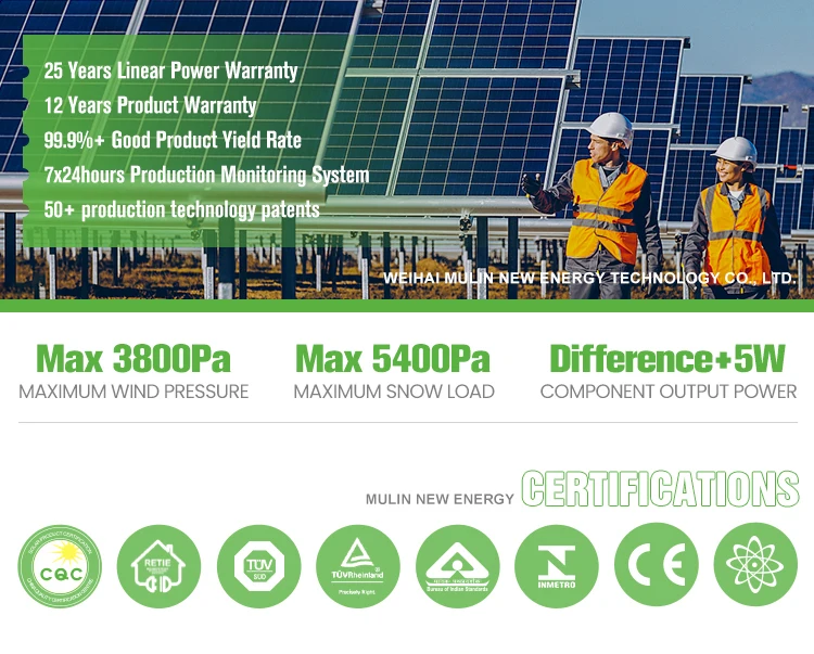 Factory direct sale solar modules 144 half cells 390-410W transparent photoelectric conversion solar energy panels