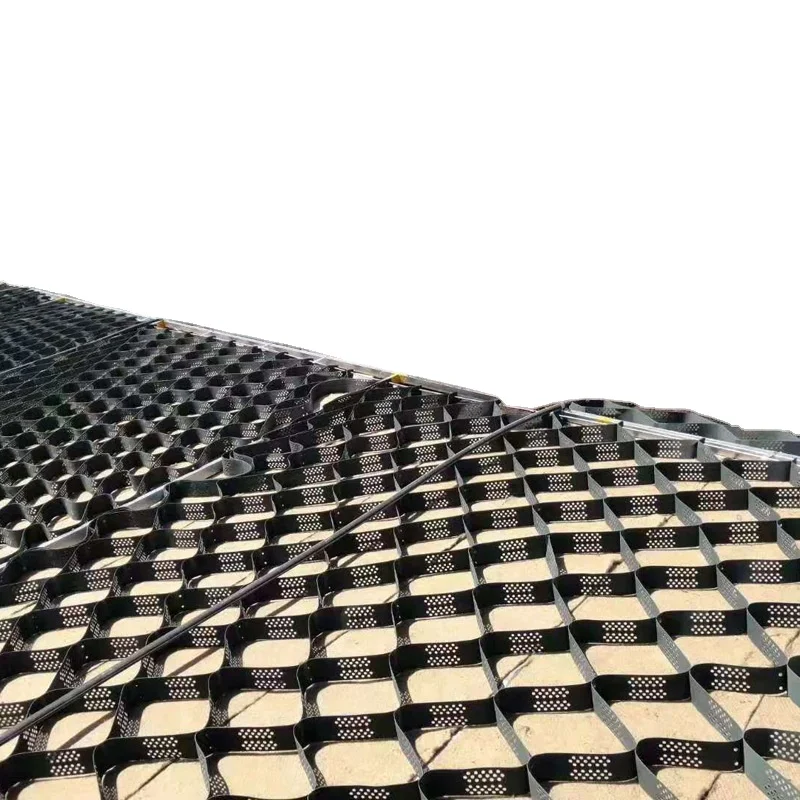 HDPE geocell подъездная дорожка гравия сетка Geocell пластиковые геоwebs хорошая цена для дорожных работ