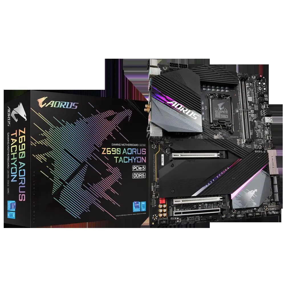 100% новая оригинальная материнская плата Giga Z690 AORUS TACHYON LGA 1700 DDR5