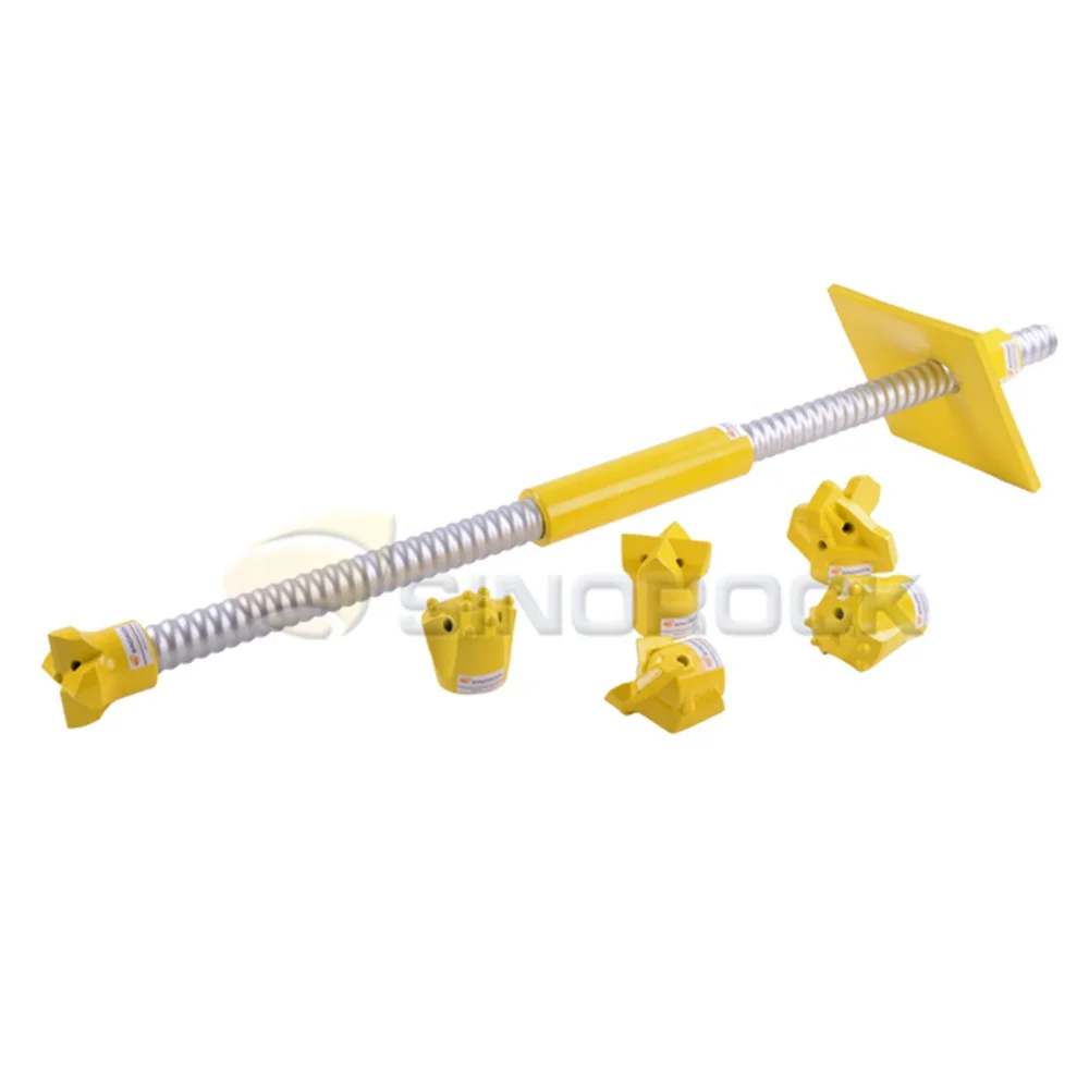 SINOROCK China hollow high tension self drilling foundation bolt for concrete formwork
