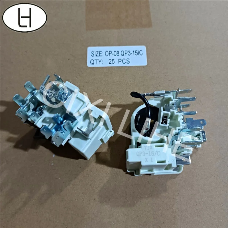 Danfoss Fridge Protector PTC Qp2-15 QP3-15 QP2-22 Relay Universal Type 3 Insert 15 Ohm Starter for Refrigerator Compressor
