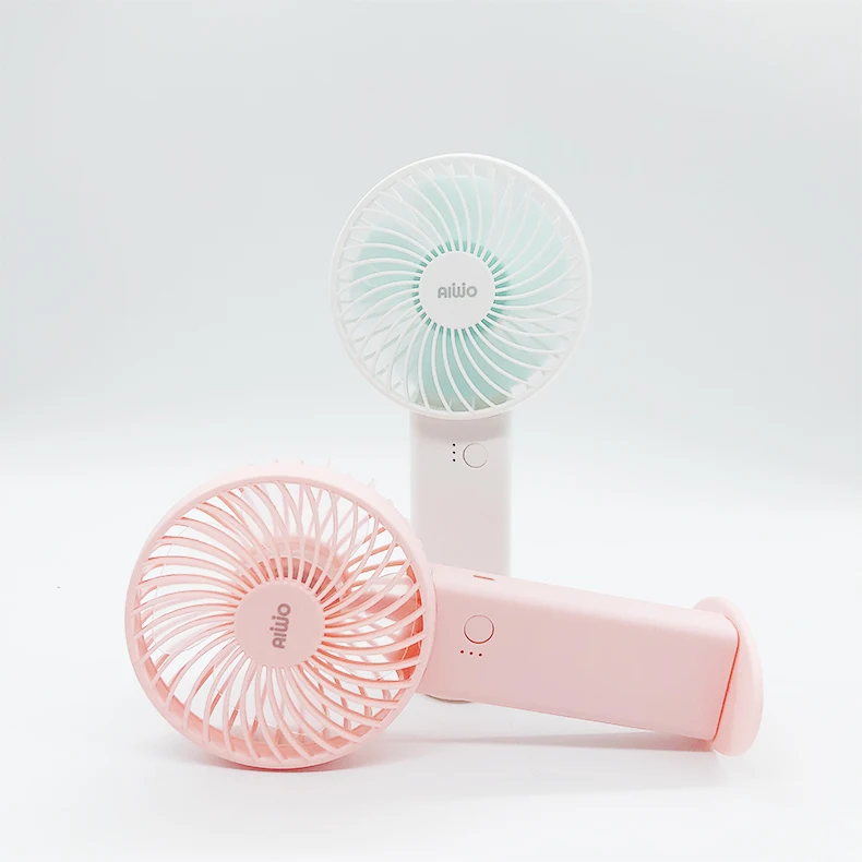 AIWO  minka Aire Ceiling A Batteria Ventilatore Usb Colonna Custom Customize Logo Hand Minismall Fan Hand Fan Wedding Air Fan