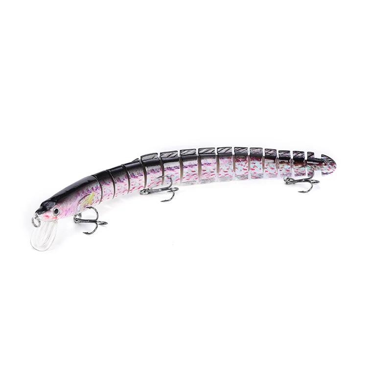 New Arrival strong durable 15 Segmented  Eel Fishing Lure 8inch 29g Hard Plastic Fishing Lure Sinking Fishing Equipment