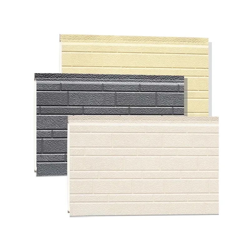 Modern Design Metal Insulation Board Prefabricated Wall Panel at Price EPS Insulated Exterior Wall Panels