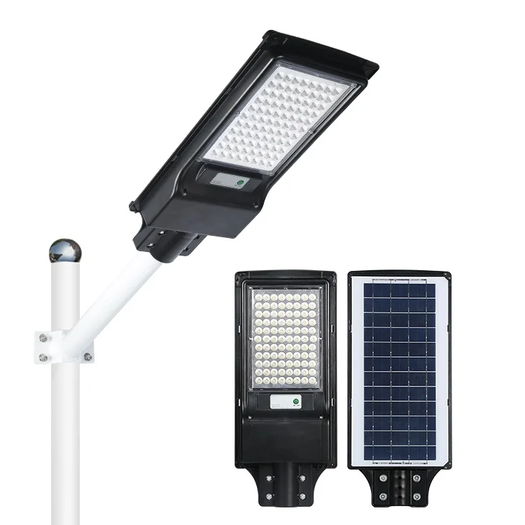 IP65 Outdoor Waterproof Garden Integrated Solar Panel 80w 120w All in One Solar Led Road Light
