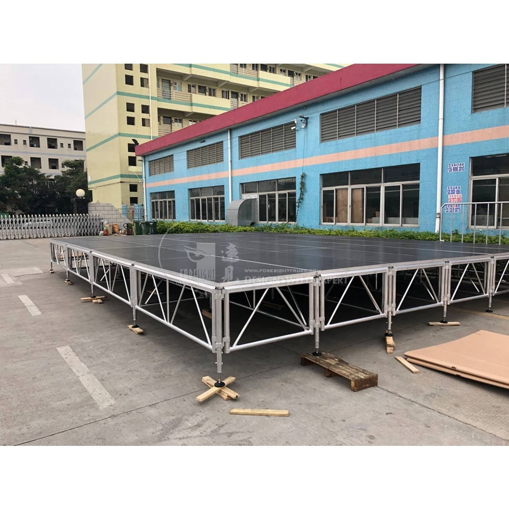 High Quality Aluminum Outdoor Riser Portable Stage for Sale