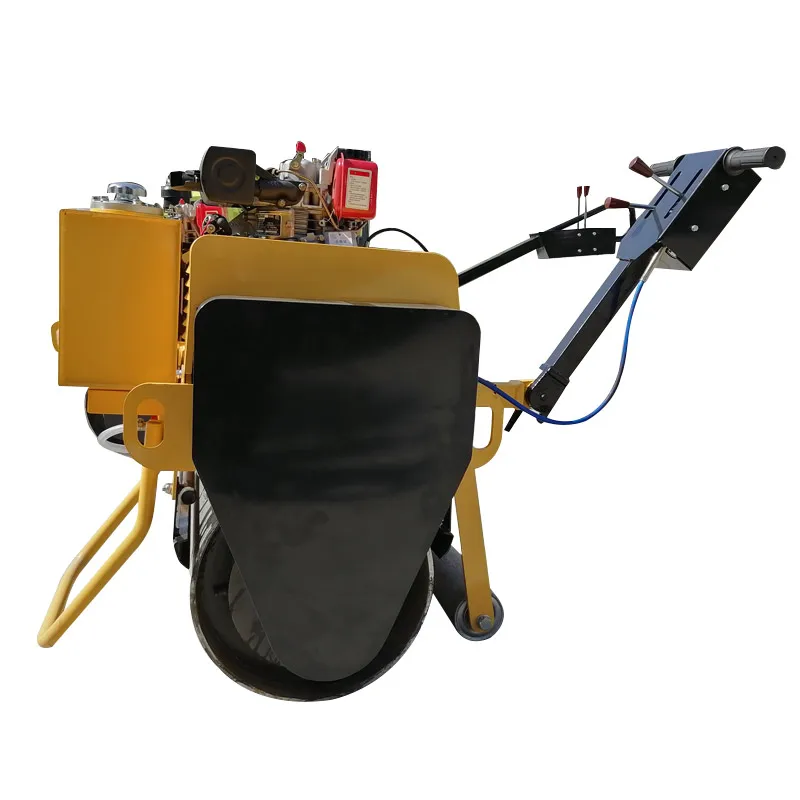 small hand roller compactor vibratory road roller double drum vibrating road roller