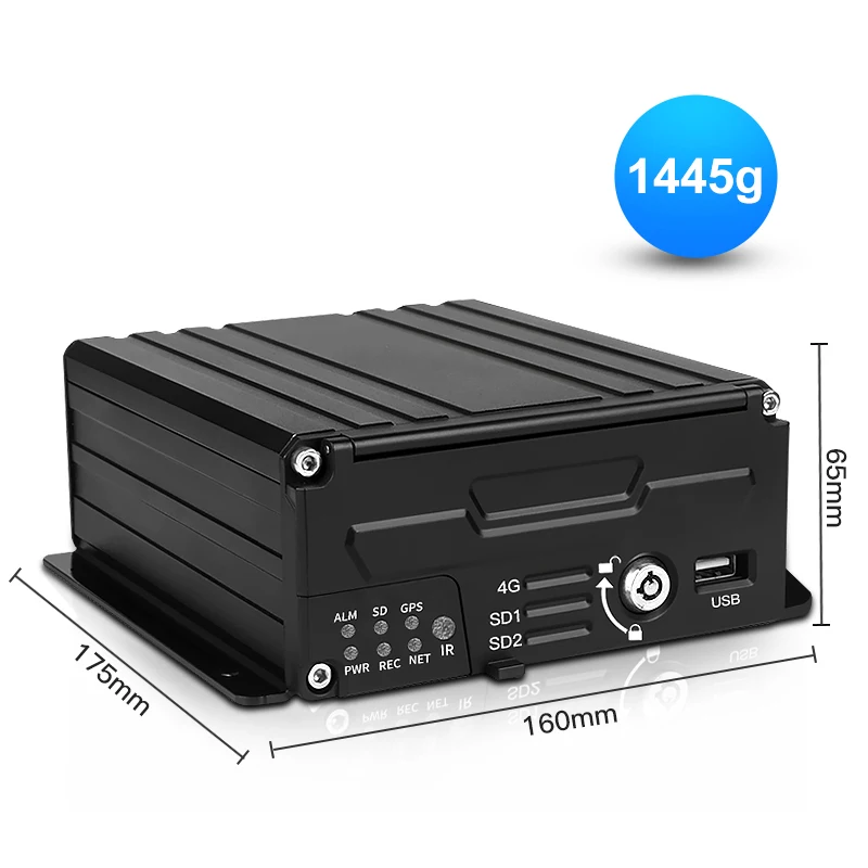 Производители оптовая продажа 4ch 8ch Wlan Gps функция Hd Автомобильный видеорегистратор Mdvr с 2 камерами