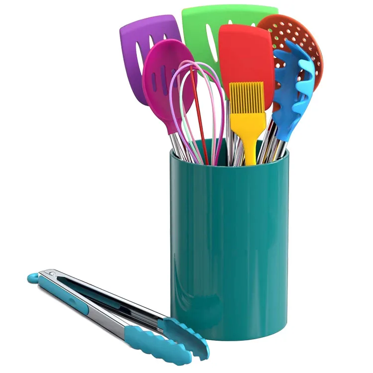 kitchenware silicone kitchenware 16 piece set of silicone kitchenware set non-stick cookware silicone spoon and spatula 16 pcs