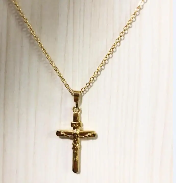 BMZ 2024 Best fit-size real gold ion plating 2 years guaranteed 45cm+5cm end chain 14K 18K gold loop necklace O shape chain