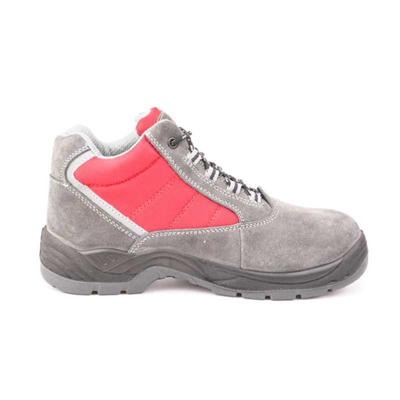 Suede leather wok shoes steel toe shoe  anti-slip high-quality customize safety shoes