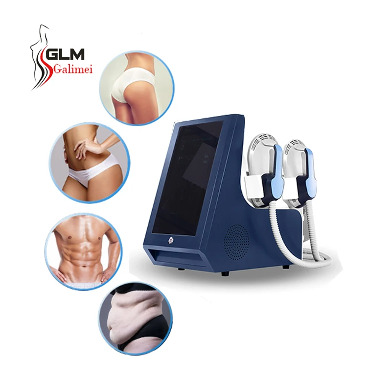 Portable mini handheld ems muscle stimulator machine 4 handles emslim mini emslim Fat Removal
