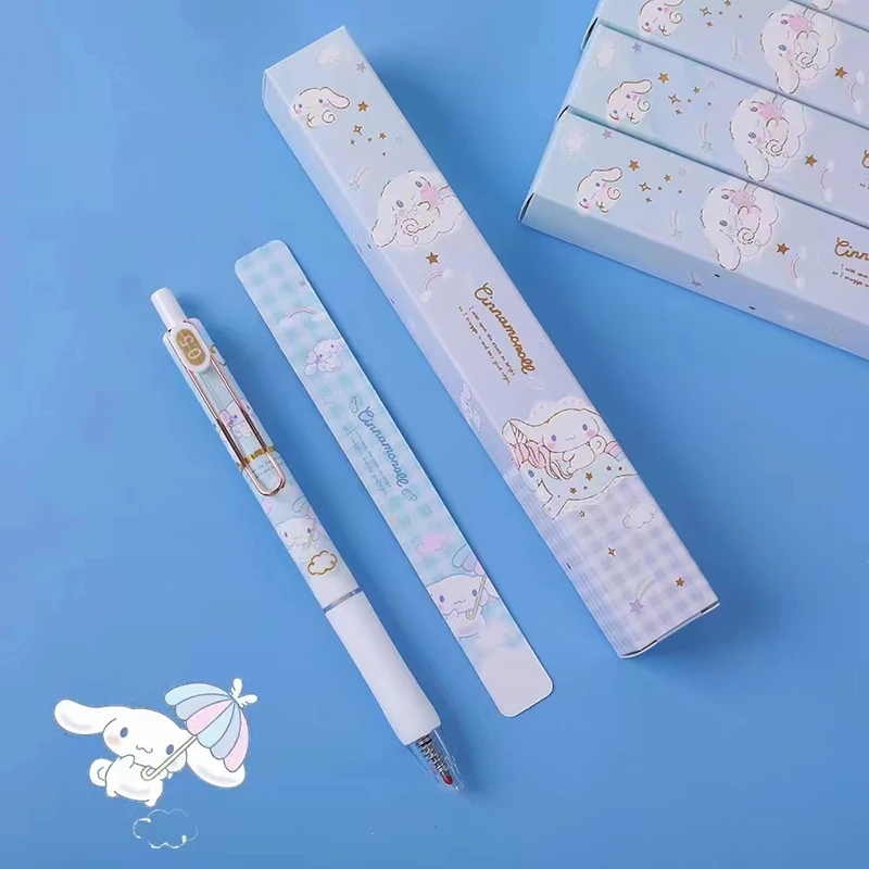 11066 Фу Собака нефрита с большими собачьими ушами слепой ящик Закладка для книги с чернилами стандартных цветов с рисунками героев мультфильмов для школьников; Черная ручка