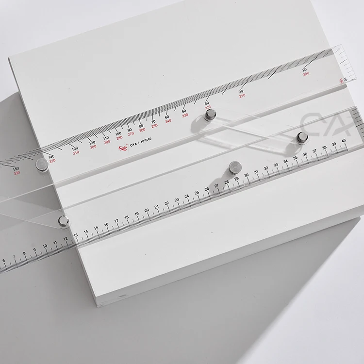 40cm & 16' Navigation Parallel Ruler - Foldable Nautical Miles Scale Ruler