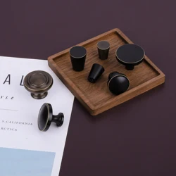 New Design Brushed Brass Drawer Pulls Furniture Hardware Handles And Knobs For Kitchen Cabinet