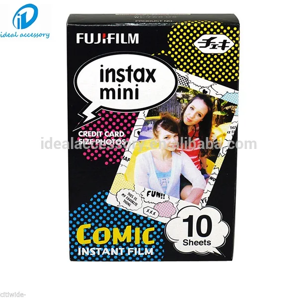 FUJIFILM Fuji Instax комиксов мини-фильм 10 листов для камеры Instax Mini7 8 25 50 SP1 90