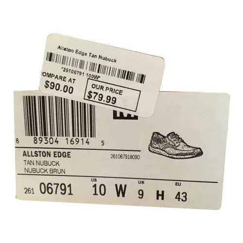 
custom printed shoe box file labels 