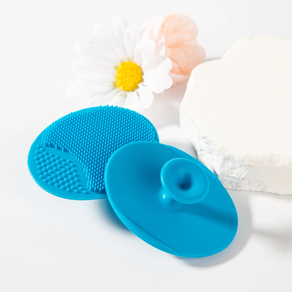 Premium Multi-Purpose Silicon Facial Cleansing Brush For Daily Makeup Removal And Skin Massage  Reusable Silicone Face Scrubber