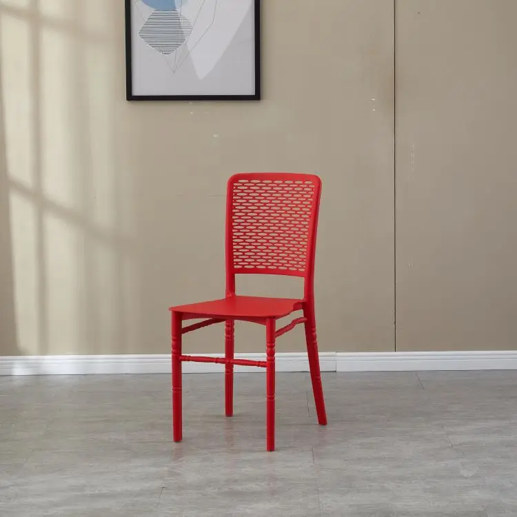 Wholesale Cheap High Quality Stackable Tiffany Chair Hotel Furniture Event PP Plastic Clear Wedding Tiffany Chiavari Chair