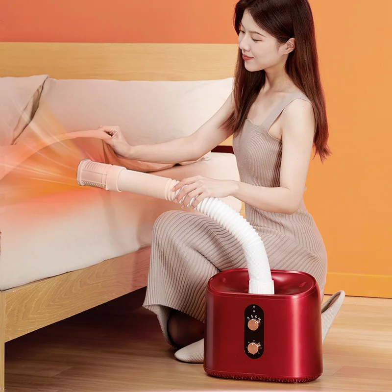 Portable mini room heater fan electric folding clothes dryer portable warm multifunction
