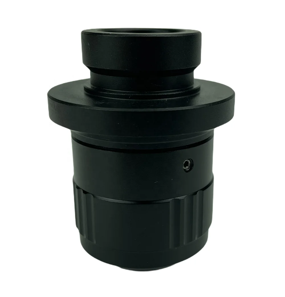 ZM-6847THE 0.68X-4.7X Trinocular Stereo Microscope head body with 10X/23mm eyepieces and 1X C-mount adapter