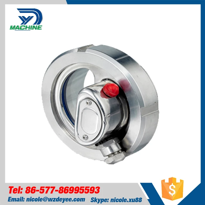 Stainless Steel Sanitary View Mirror Sight Glass
