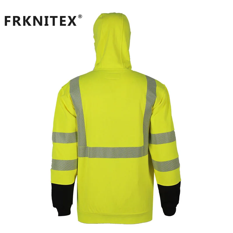FRKNITEX Fire rated clothing flame retardant welding jacket flame resistant safety work wear hoodie