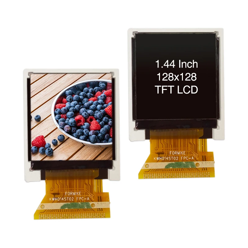 Square screen 128x128 pixels small tft lcd 1.44 inch display