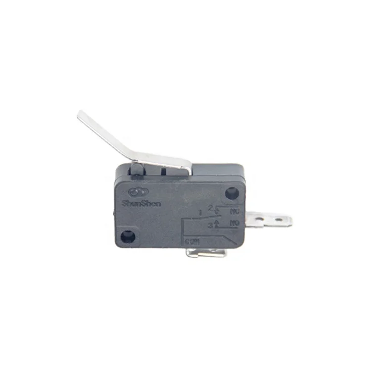 Microswitch 6A 250VAC Mini electric microswitch straight rod normally open with rod