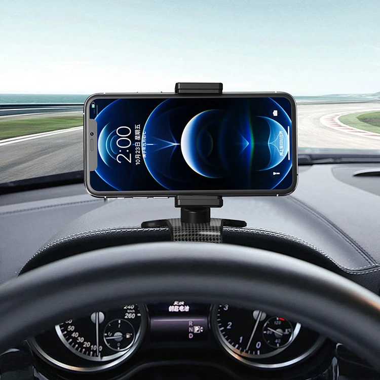 360 Degree Rotation  multifunctional Dashboard Clip Mount phone stand  rearview mirror phone holder