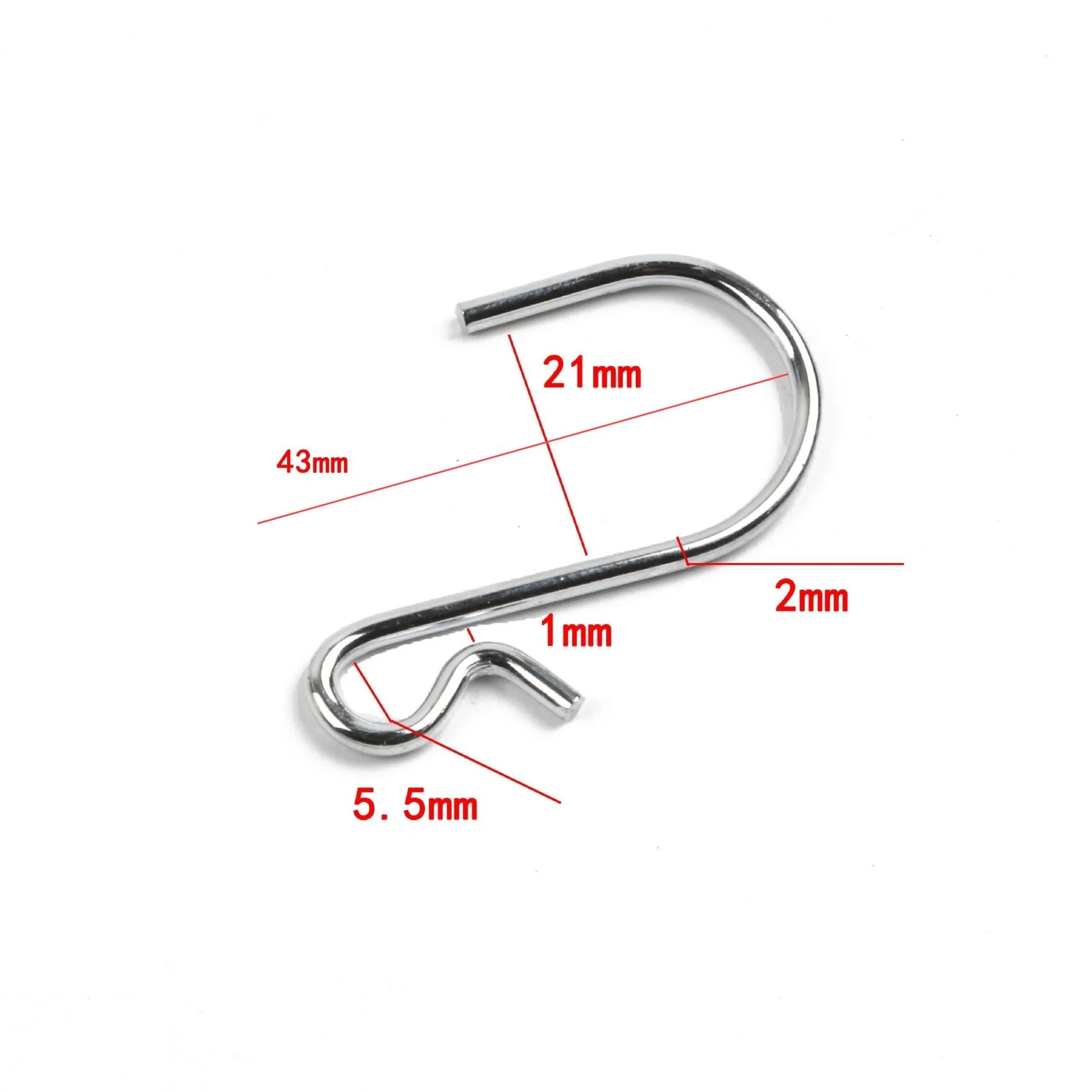 S Shaped Spring Hooks Clip Stainless Steel Metal Hanging Hooks