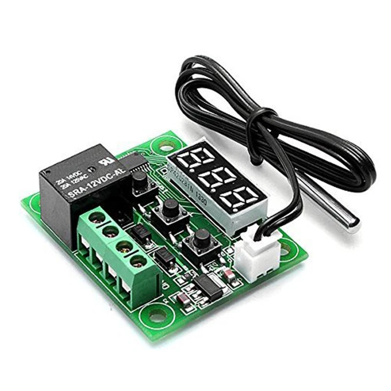 W1209  High quality cheap price  12V DC Digital Thermostat Temperature Controller W1209