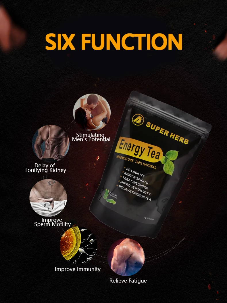 Hot Selling Male Fertility Tea Herbal for Men Beautiful Life With Private Label Service