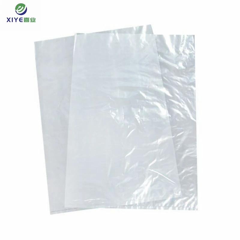 high quality best price waterproof clear recycled plastic ldpe pe flat bag for new clothing