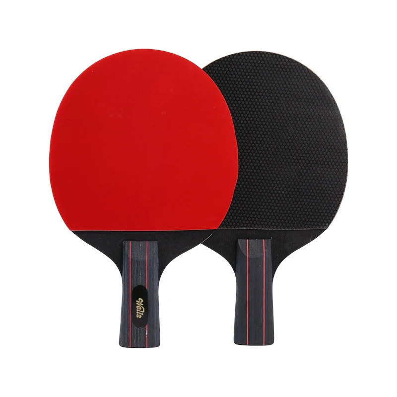 New Arrival High Quality Super 4 Star Table Tennis Racket Set Pimples In Pingpong Racket Custom 2 Rackets 3 Balls With Handbag