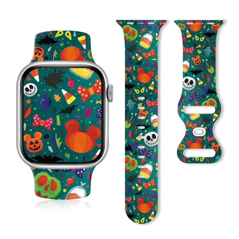 Halloween Holiday Replacement Strap Band for iWatch Series Ultra SE 9 8 7 6 5 4 3 2 1